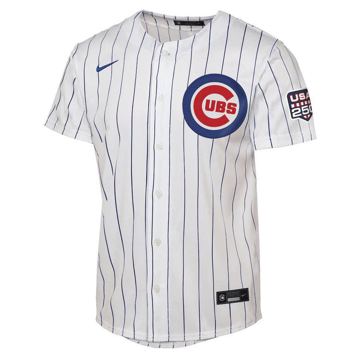 Chicago Cubs Pete Crow-Armstrong Home USA 250 Youth Jersey Jerseys Outerstuff