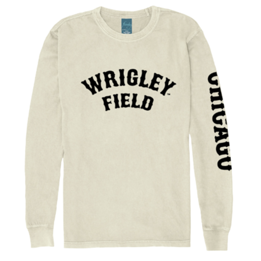 Wrigley Field Unisex Vintage Long Sleeve Tee Long Sleeve Tees FUNDY