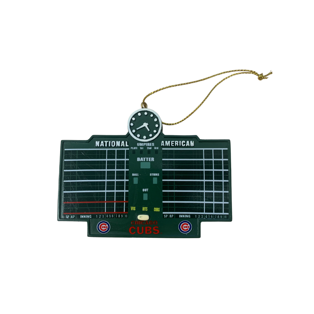 Wrigley Field Scoreboard Ornament Home & Office Ivy Shop